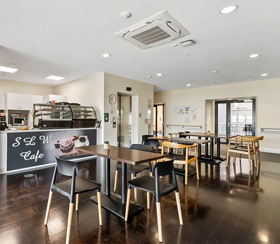 Warrina resident café
